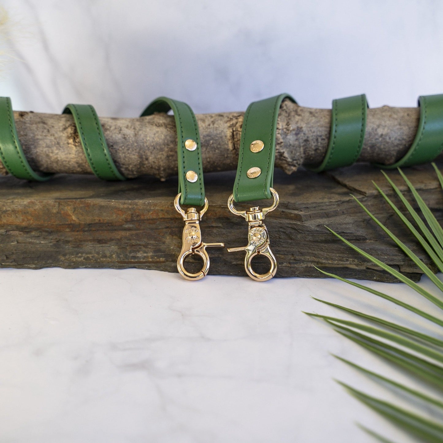 Forest Green Designer Leash