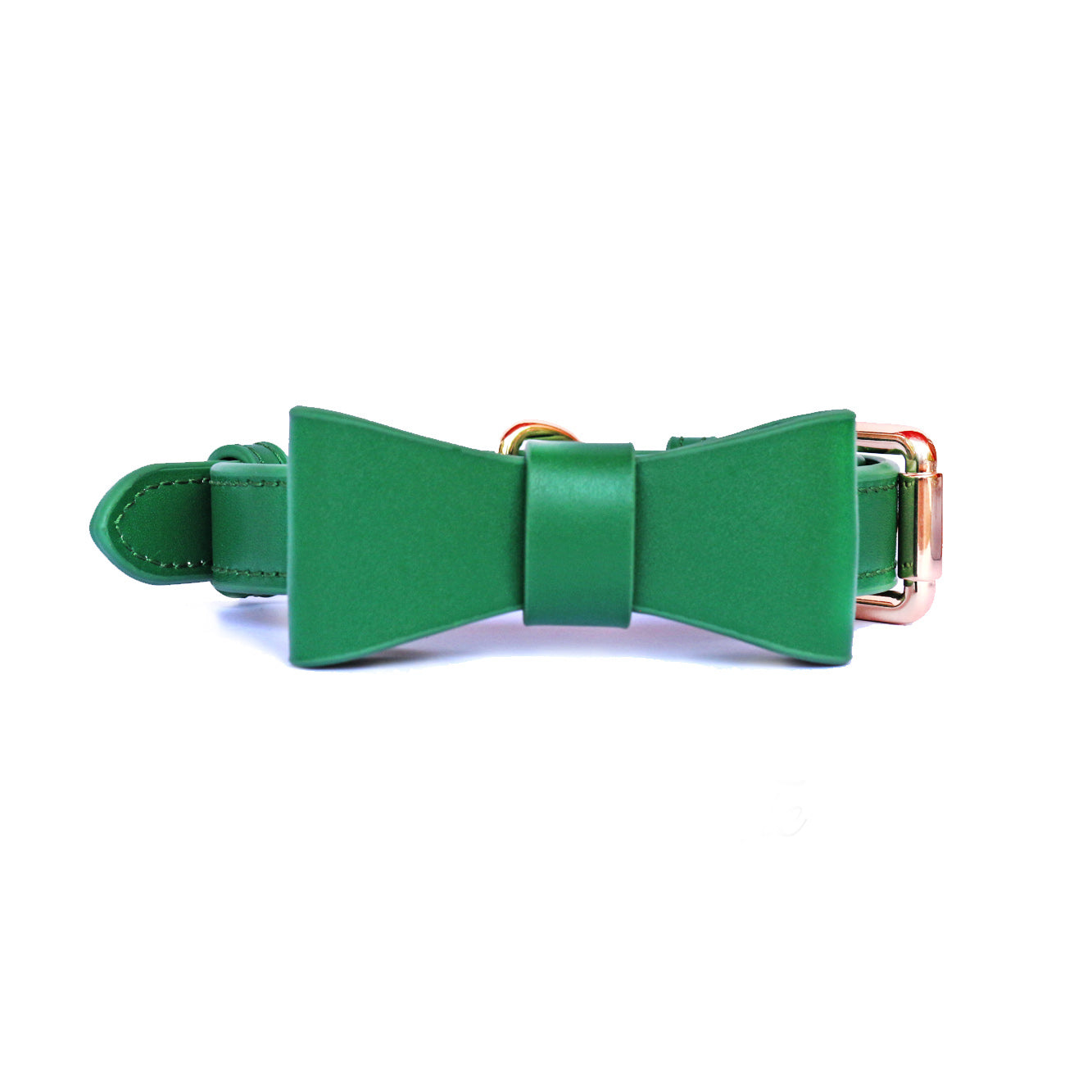 luxury dog collar australia with bow tie leather dog collar green small dog collar
