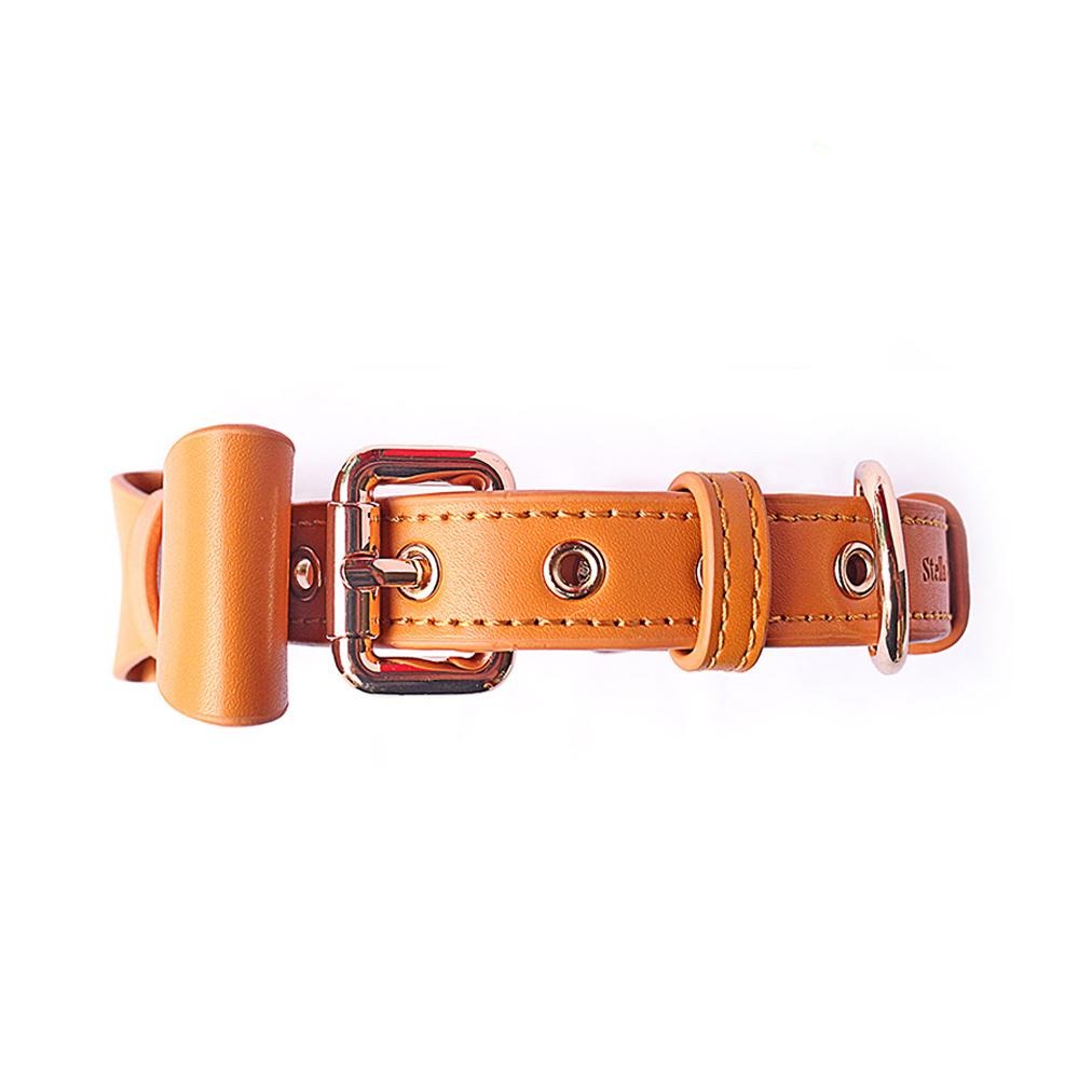 Designer dog collars with bow tie. Vegan Leather dog collars australia 